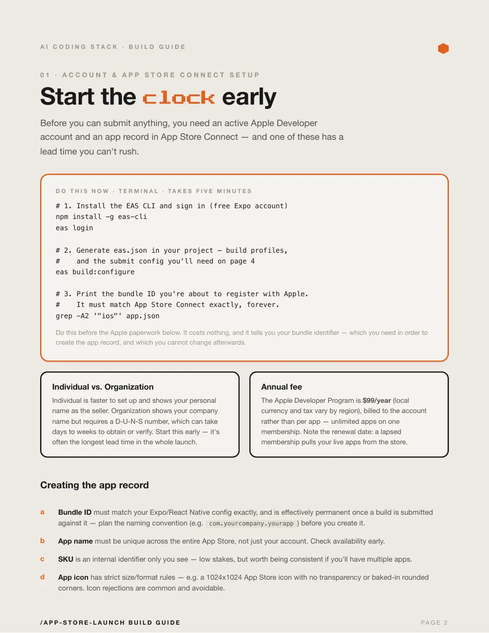 Launching on the App Store, page 2